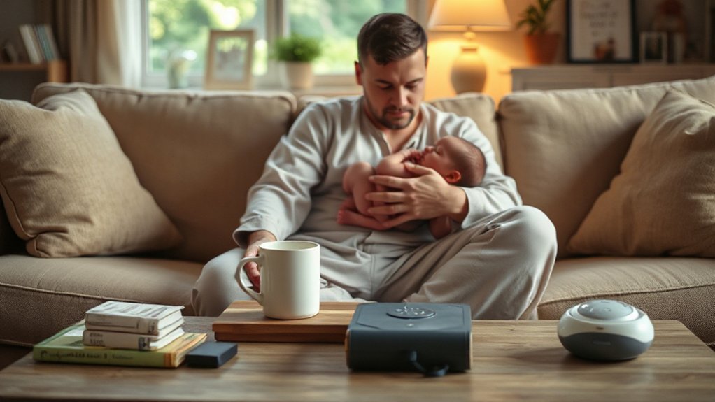 calm crying baby quickly