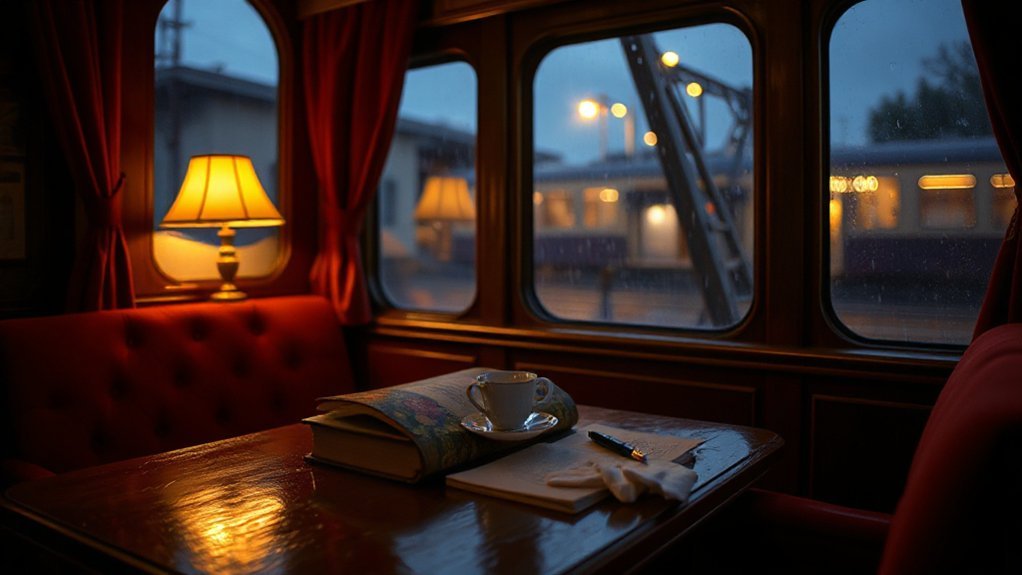 classic mystery on train