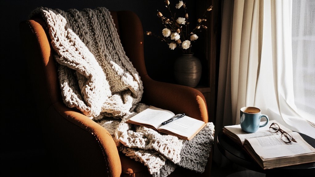 cozy reading vibe inspiration