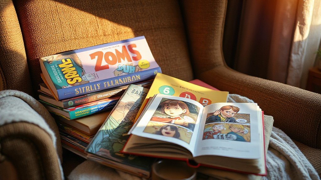 engaging graphic novels await