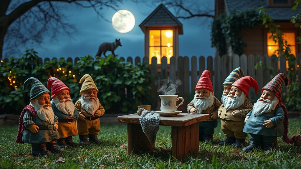 garden gnomes reveal secrets