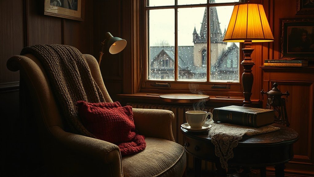 ghostly mystery with puzzles