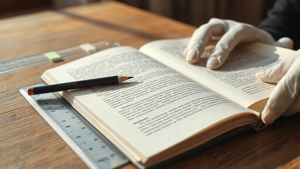 mark books without damage