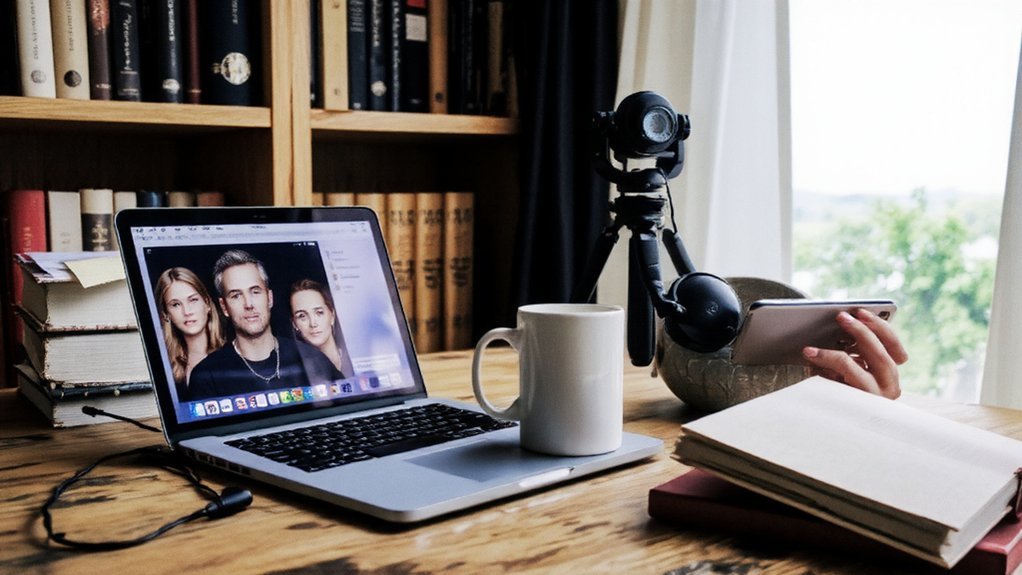 tech setup for book discussions